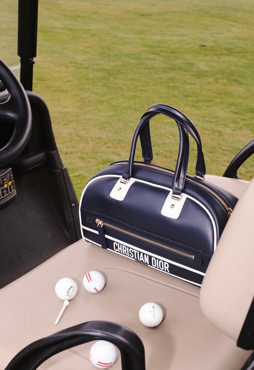 Christian Dior Vibe bowling bag