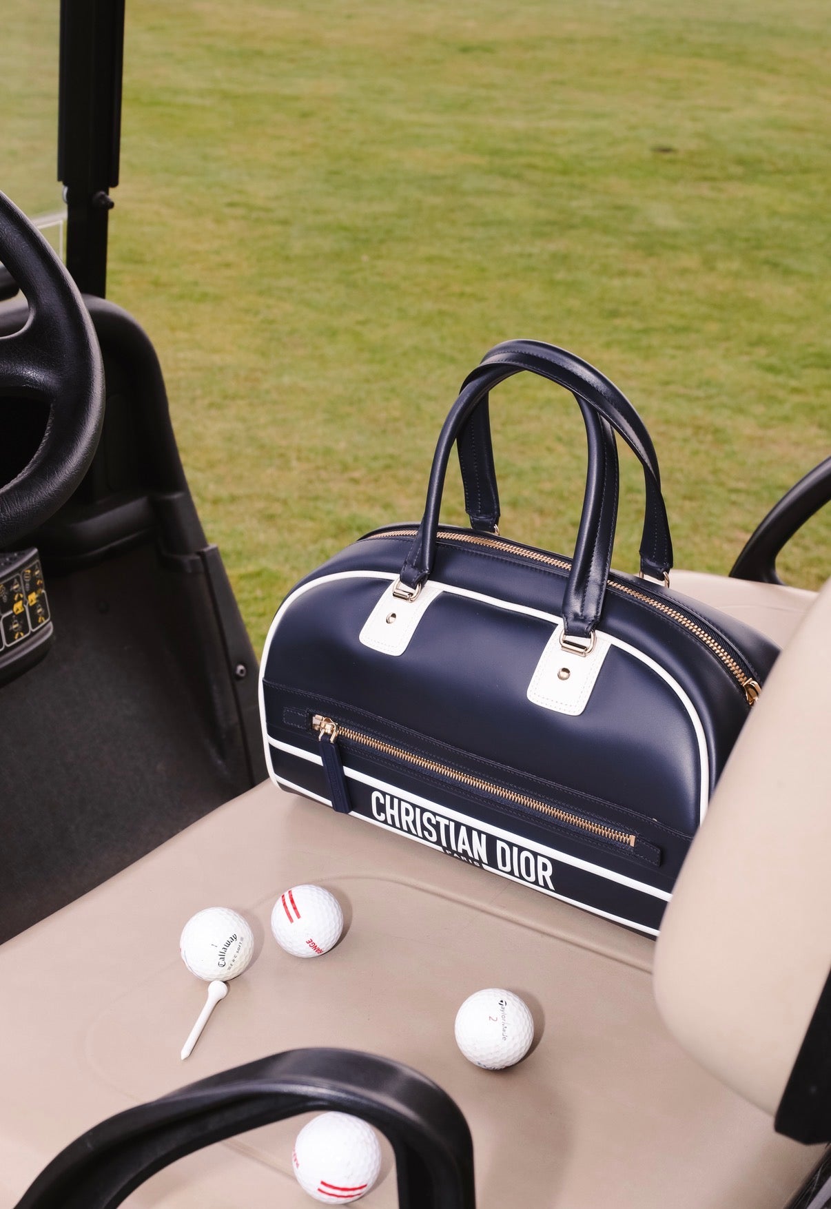 Christian Dior Vibe bowling bag